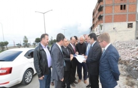 Ahmet Metin Genç Ortahisar'daki yıkımları incelendi!