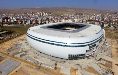 Sivasspor Stadı'nın yüzde 99'u tamam!