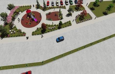 Nazilli Yıldıztepe'ye yeni engelliler parkı!