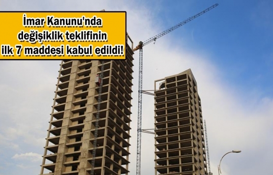 Bina yükseklikleri serbest olarak belirlenemeyecek!