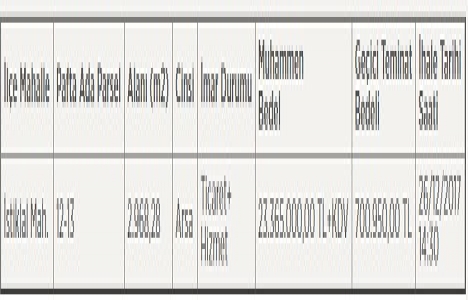 Bilecik Belediyesi nden 23.3 milyon TL lik arsa ihalesi!