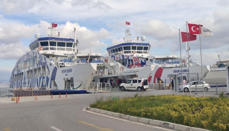İzmir Feribot Ücretlerine Yeni Zamlar: Otomobil Geçişi 80 TL!