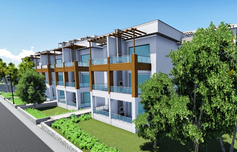 Iasos Beach Club projesinin ilk 4 blok inşaatı tamamlandı! 250 bin TL'ye!