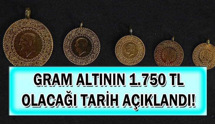 Gram altının 1.750 TL olacağı tarihi İslam Memiş açıkladı! Bu tarihi duyanın adeta ayağı yerden kesildi! Hemen bakın!