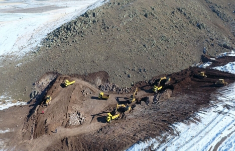 Erzurum Tebrizcik Göleti'nin inşaatı başladı!