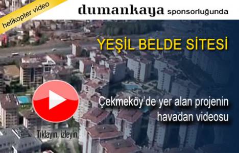 Yeşilbelde Sitesi'nin havadan yeni görüntüleri!