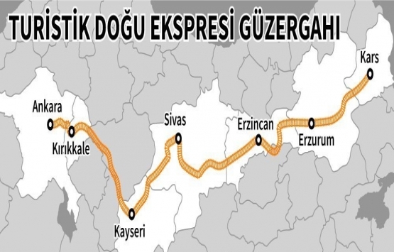 Turistik Doğu Ekspresi seferleri bugün başlıyor!
