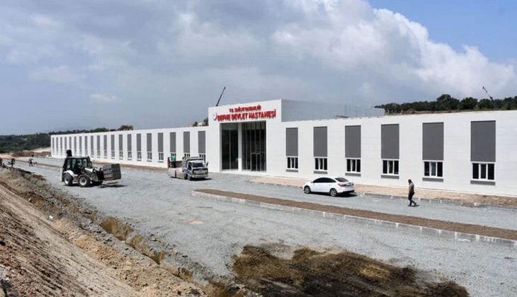 Defne Devlet Hastanesi 10 güne tamamlanacak!