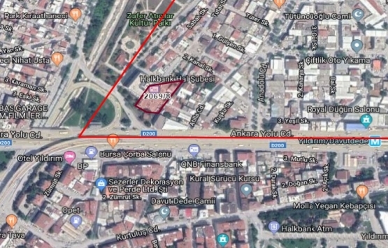 Bursa 3. Sulh Hukuk Mahkemesi'nden 7.5 milyon TL'ye satılık arsa!