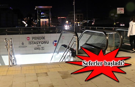 Kartal-Tavşantepe Metro Hattı açıldı!