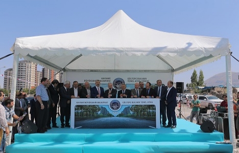 Kayseri Gültepe Bulvarı'nın temeli atıldı!