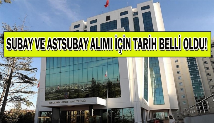 Jandarma Genel Komutanlığı subay ve astsubay adayı 912 öğrenci alacağını duyurdu! Subay astsubay alımı 2022 ne zaman?