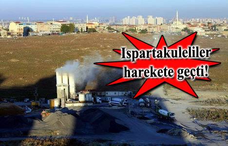 Ispartakule sakinleri soruyor: Beton santralleri ne zaman gidecek?