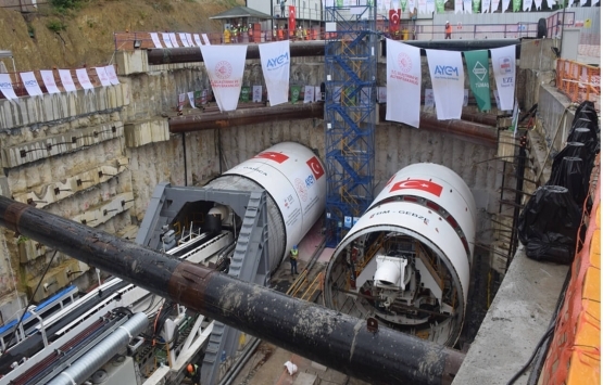 Gebze-Darıca Metrosu nda tünel açma çalışmaları başladı!