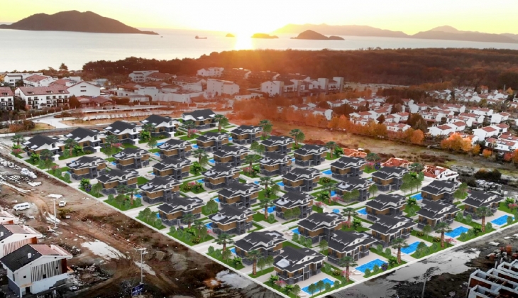 Fethiye Galaksi Villaları güncel fiyat listesi Nisan 2025!