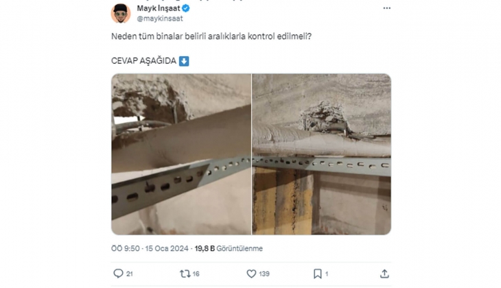 Binalar belirli aralıklarla kontrol edilmeli mi? Edilirse usulsüzlükler engellenir mi?