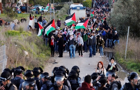 Kudüs'te yıkım protesto edildi!