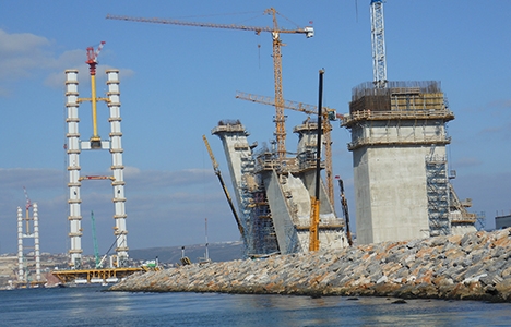 İzmit Körfez Geçişi Asma Köprüsü'nde DOKA tecrübesi!