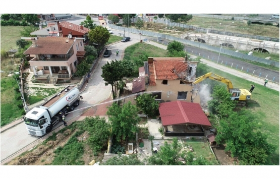 Silivri bina yıkımı