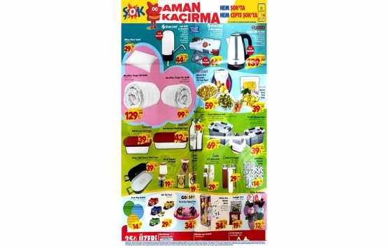 Şok 5 Mart 2022 aktüel ürünler kataloğu! Ramazan erzak paketi 114,90 TL!