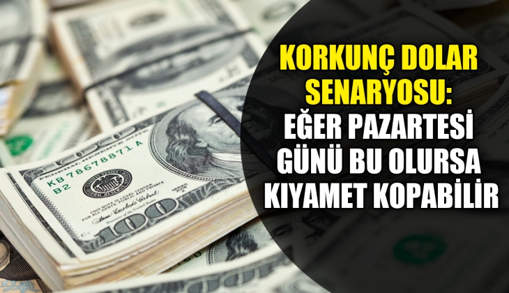 BDDK'nın kredi adımından sonra dolarda kıyamet senaryosu: Pazartesi günü eğer bu olursa kıyamet kopar