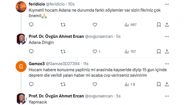 Deprem bilimci Prof. Dr. Övgün Ahmet Ercan dan Ege uyarısı: 7.2 büyüklüğünde deprem bekleniyor ama ne zaman bilmiyoruz!