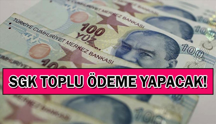 SGK paranızı toplu olarak ödeyecek! Hemen süresi bitmeden başvurun! SGK'dan toplu ödeme fırsatı!