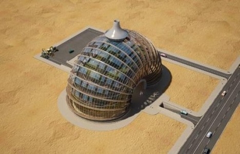 İşte Aleksander Remizov un tasarladığı yüzen otel!