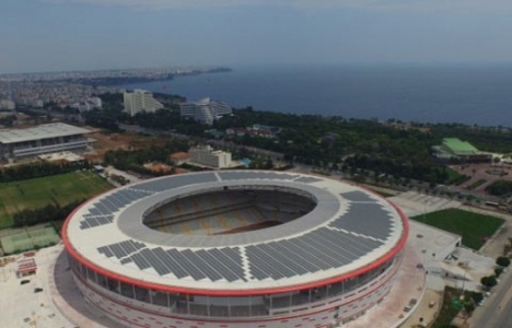 Güneş enerjili Antalya Arena Stadı açılıyor!