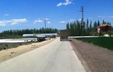 Ankara'daki Akkuzulu grup yolu asfaltlandı!