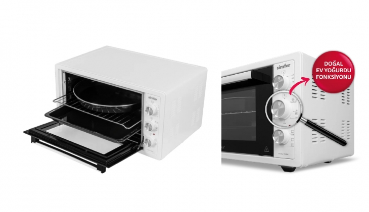 Simfer 4552 çift camlı 45 lt beyaz midi fırın ne kadara satılıyor özellikleri neler? 18 Mart 2023 fiyat listesi