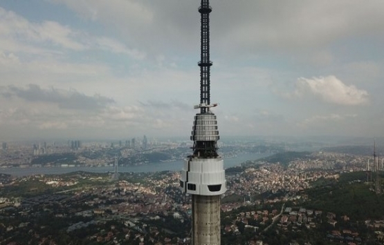 Çamlıca Kulesi nin inşaatında sona yaklaşılıyor!