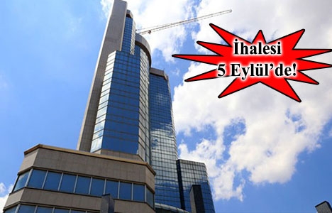 Ankara'nın vinçli binası 318.2 milyon TL'ye icradan satışta!