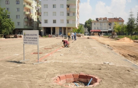 İnegöl Mahmudiye'de 43 araçlık otopark alanı inşa ediliyor!