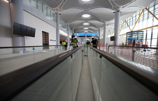 İstanbul Yeni Havaliman ında 9 bin kişi 10 uçakla test yapılacak!