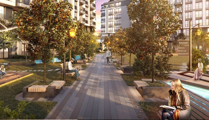 Sinpaş Boulevard Sefaköy de 50. yıla özel 2+1 ler peşinde 8 milyon 540 bin TL den satılıyor!