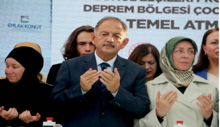 Bakan Özhaseki: Yerinde dönüşüme en fazla müracaat Hatay dan geldi