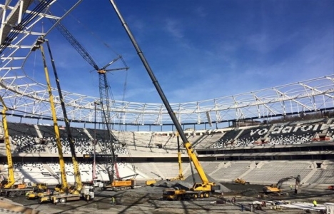 80 karede Vodafone Arena nın inşaat süreci!