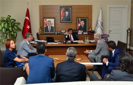 Tuncer Kaplan İdris Güllüce'yi makamında ziyaret etti!