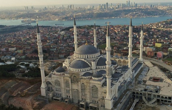 Çamlıca Camii nin yüzde 95 i tamam!