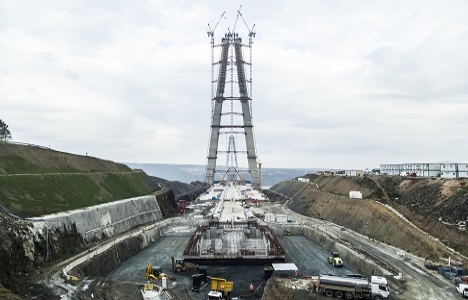 3.Boğaz Köprüsü inşaatından son fotoğraflar!