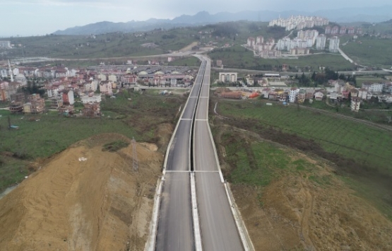 Ordu Çevre Yolu yılbaşında açılacak!