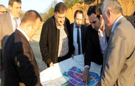 Hasan Karal Kalkandere OSB inşaatını inceledi!