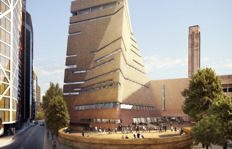 Birleşik Krallık'taki Tate Modern'in yeni cephesi açılıyor!