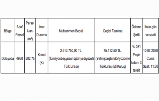 Pendik Belediyesi nden 6.8 milyon TL ye satılık 2 ev!