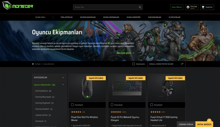 Monster notebook okula dönüş indirimleri başladı. Oyun ve performans meraklıları için 10 Eylül 2022 fiyat listesi