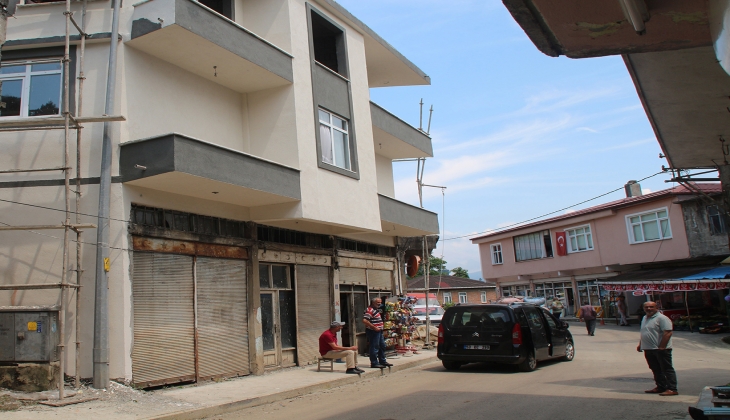 Rize de inşa edilen bir ev görenleri hayrete düşürdü!