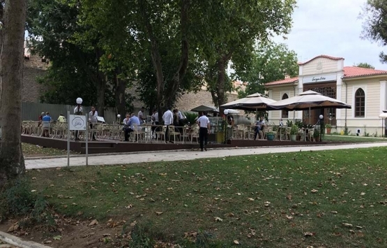 Topkapı Sarayı’ndaki Emirgan Sütiş tahta sunta ile büyütüldü!