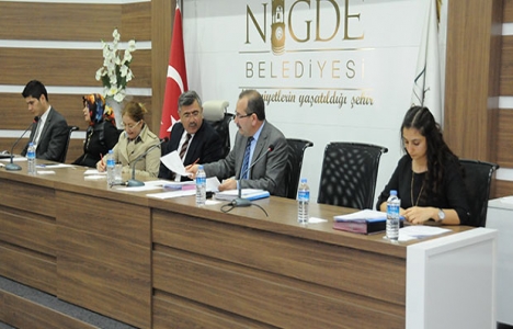 Niğde Belediye meclisi imar komisyonu