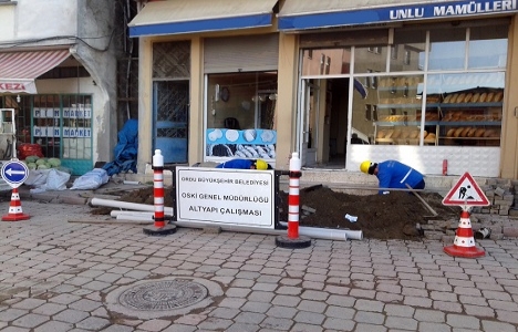 Ordu Çamaş'ın altyapısı yenileniyor!